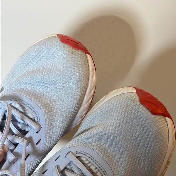 Nike Revolution Sky Blue Polka Dotted Athletic Shoes, Women’s 9 - Picture 4 of 9